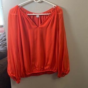 Women’s vibrant loose fitting blouse
